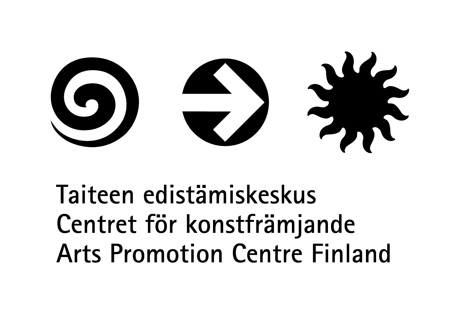 Taiteen edistämiskeskuksen logo.
